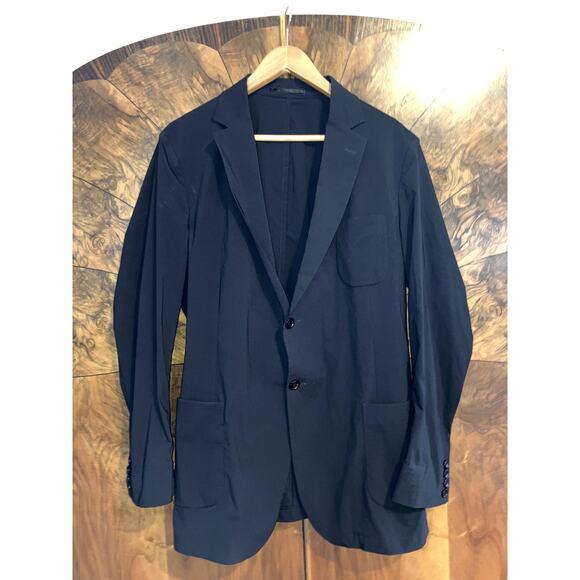 ANATOMIE Black Unstructured Blazer Jacket Size XL TRAVEL TECH MINIMALIST COMFY - Picture 1 of 8